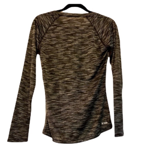 Athletic Top Long Sleeves Running  Live Life Active Space Gray Womens SMall Pet - Picture 11 of 16